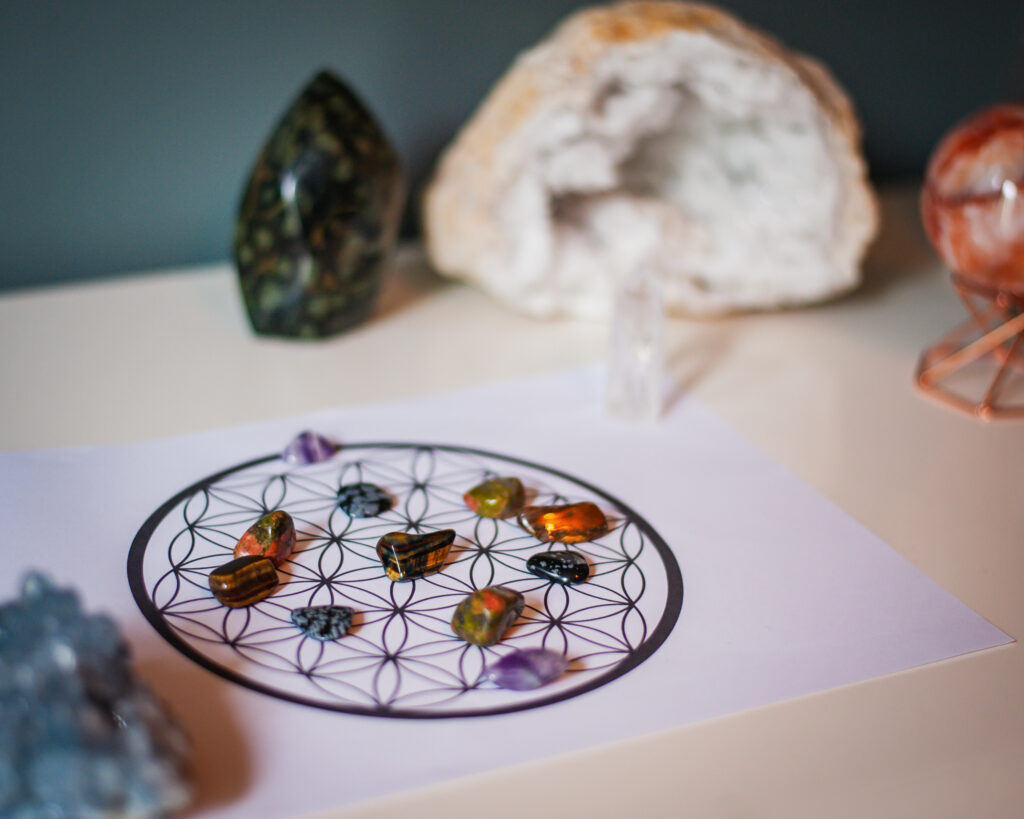 Kristalraster flower of life digitale download, crystalgrid, crystal grid, flower of life, heilige geometrie,
