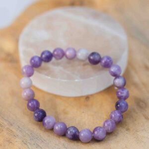 Amethist kralen armband